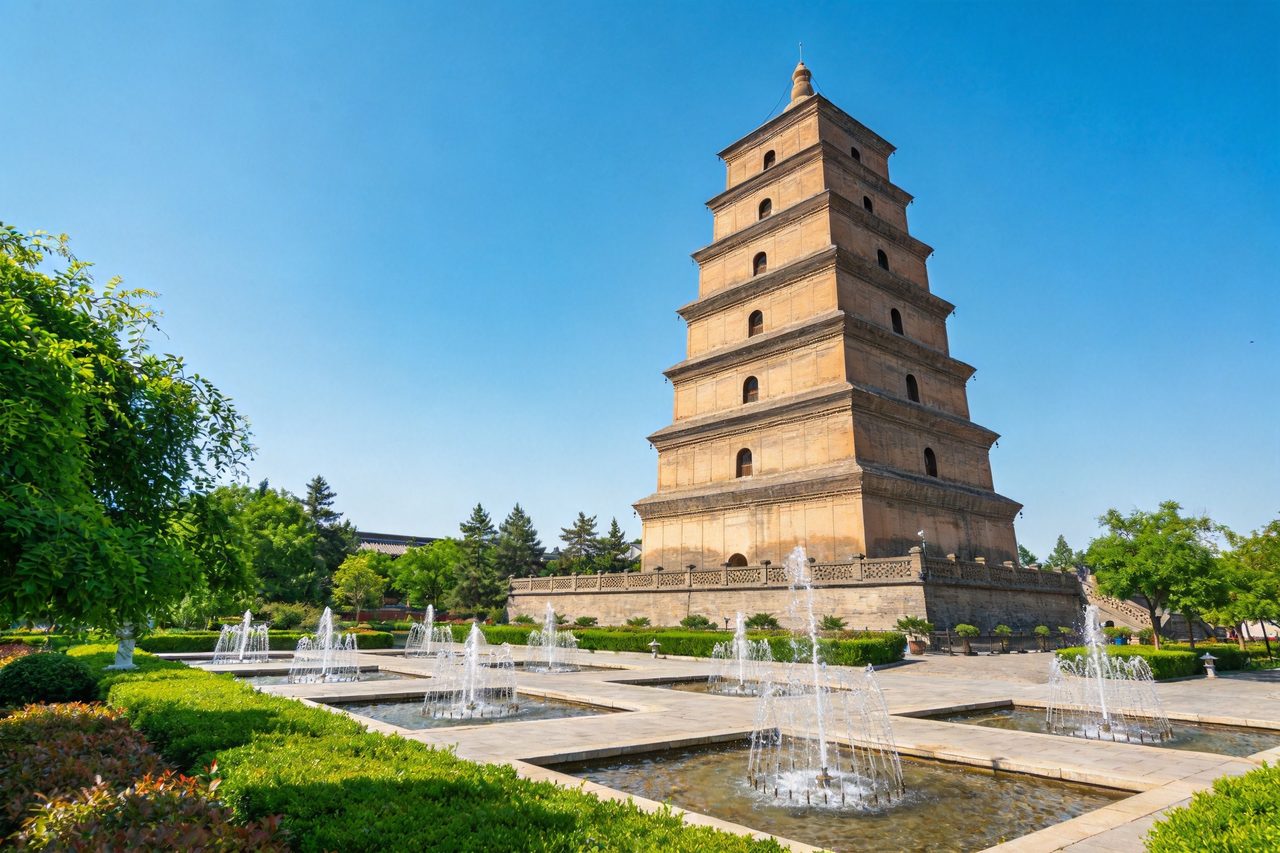 Giant Wild Goose Pagoda